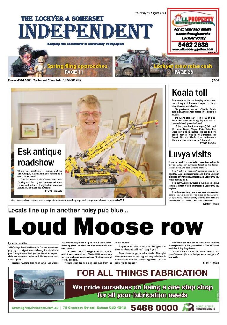 The Lockyer and Somerset Independent – 15th August 2024
