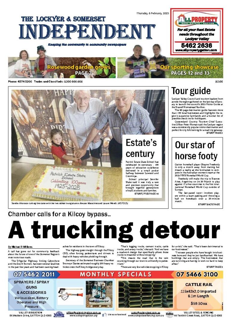 The Lockyer and Somerset Independent – 6th February 2025