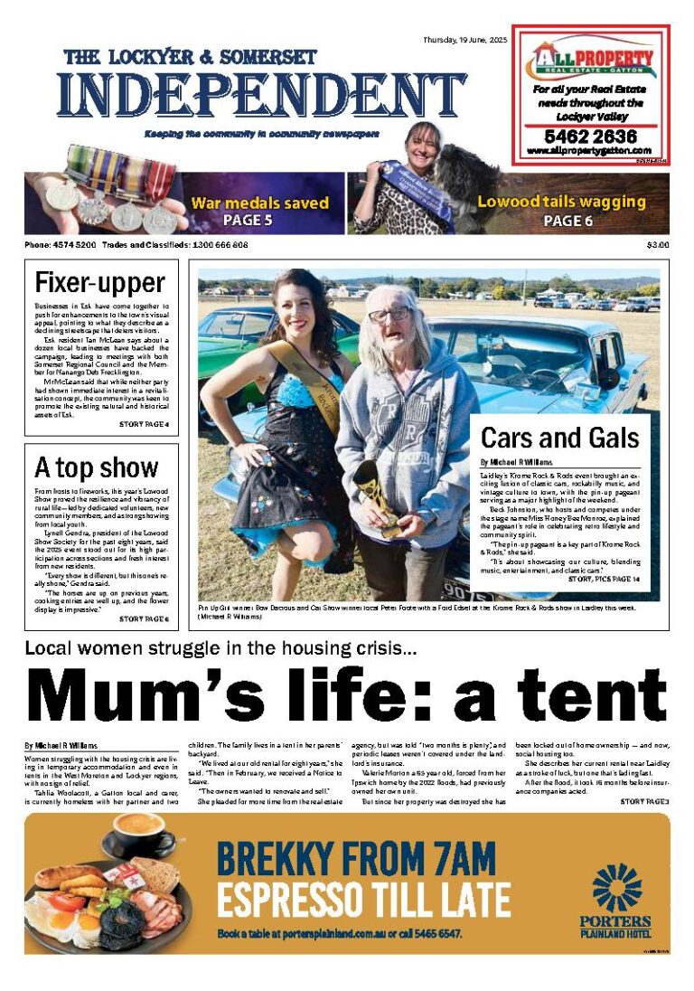 The Lockyer and Somerset Independent – 19th June 2025