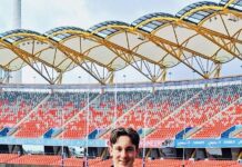 On the AFL umpiring national stage