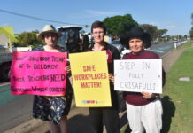 Rural schools join the rally