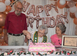 Marie Kirkby celebrates 105th Birthday