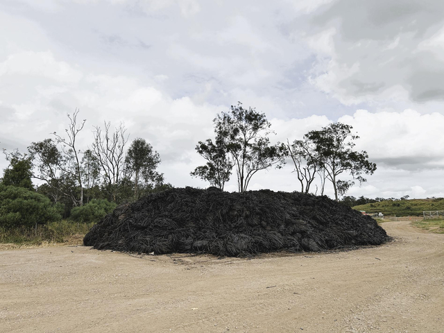 Agriculture trickle tape disposal recommences