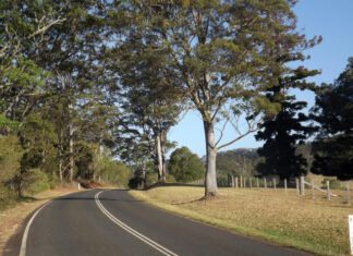 Two vehicle crash near Esk