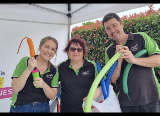 Messy play brings colour to Harmony Day in Laidley
